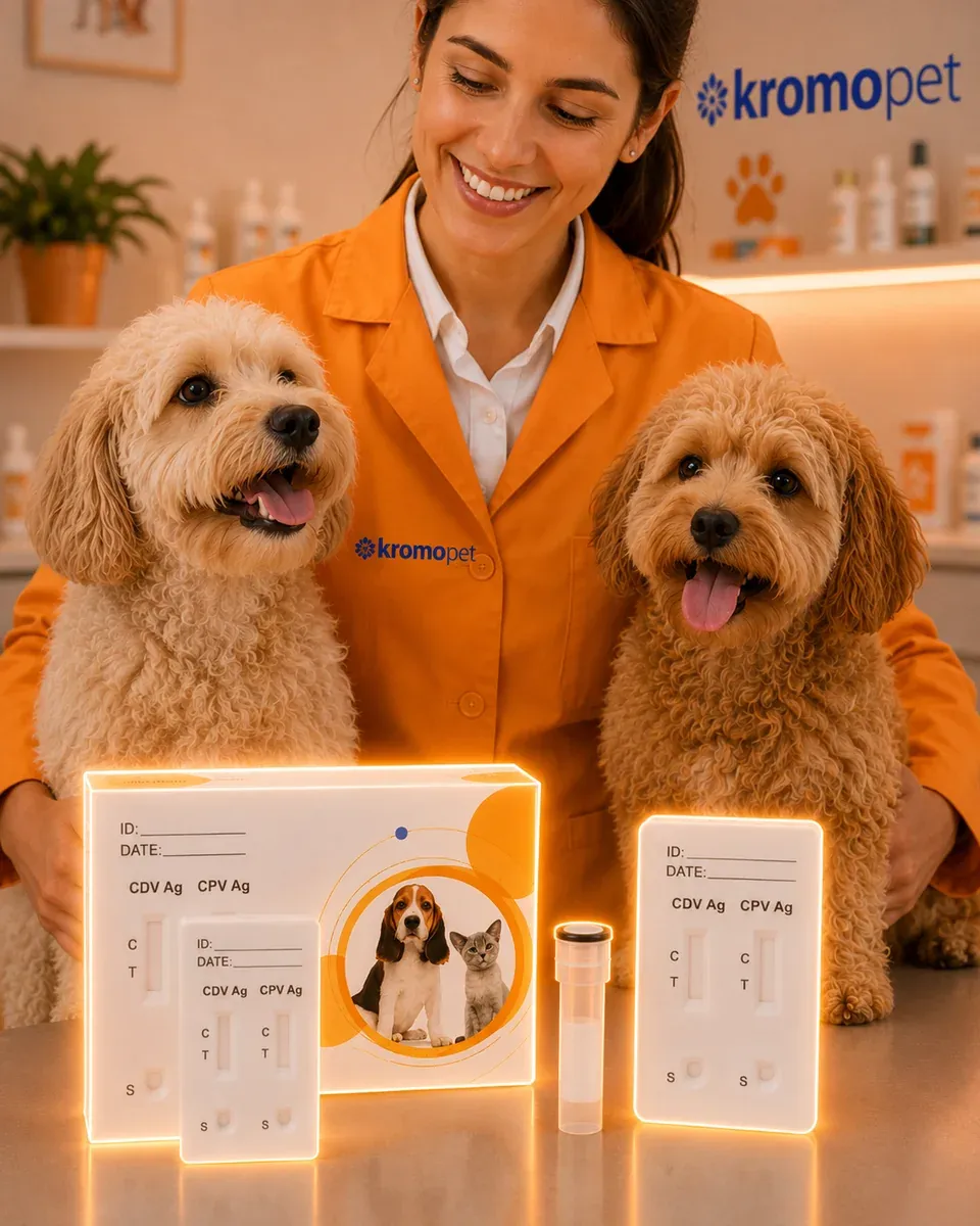 Pruebas veterinarias de Kromolab